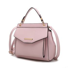 MKF Collection Vida Vegan Leather Women's 3-in-1 Backpack by Mia K (Material: Vegan Leather, Color: Pink)