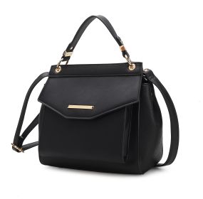 MKF Collection Vida Vegan Leather Women's 3-in-1 Backpack by Mia K (Material: Vegan Leather, Color: black)