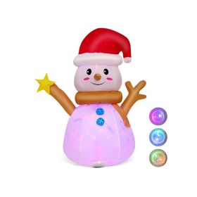 Cartoon Style Christmas Holiday Decor with LED Lights (type: Style B, Color: As pic show)